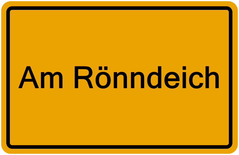 Handelsregisterauszug Am Rönndeich